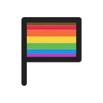 Flag Pride SVG Icon